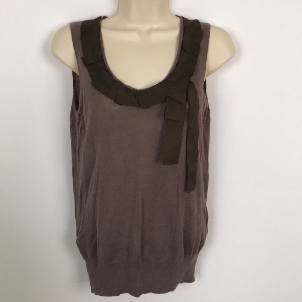 Loft Ann Taylor extra small light brown Blouse XS